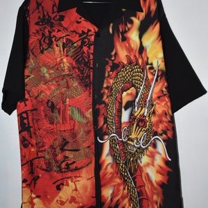 Japanese airbrush shirt